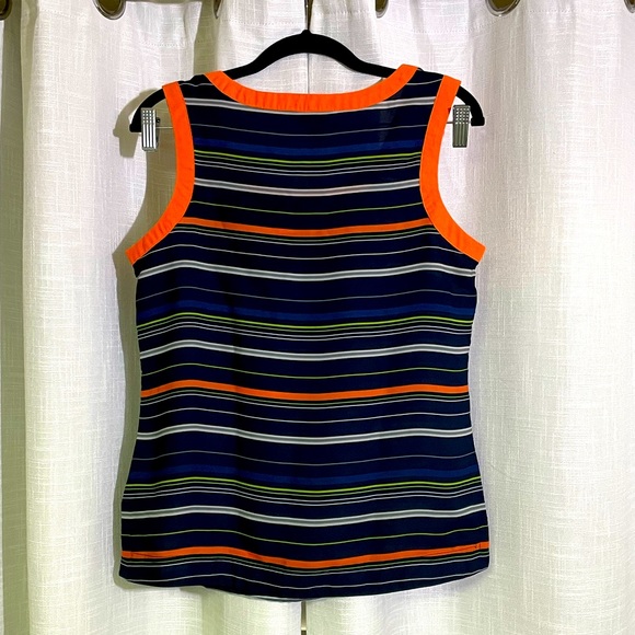 Striped tank top / blouse. - Picture 3 of 5